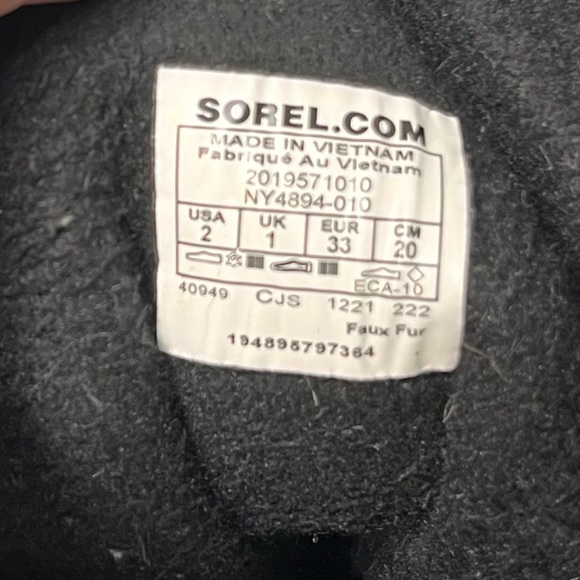 Kids Sorel winter boots - Picture 5 of 6